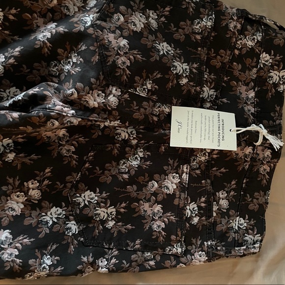 J. Crew Floral Pattern Pants Waist Size 24 - Picture 5 of 9